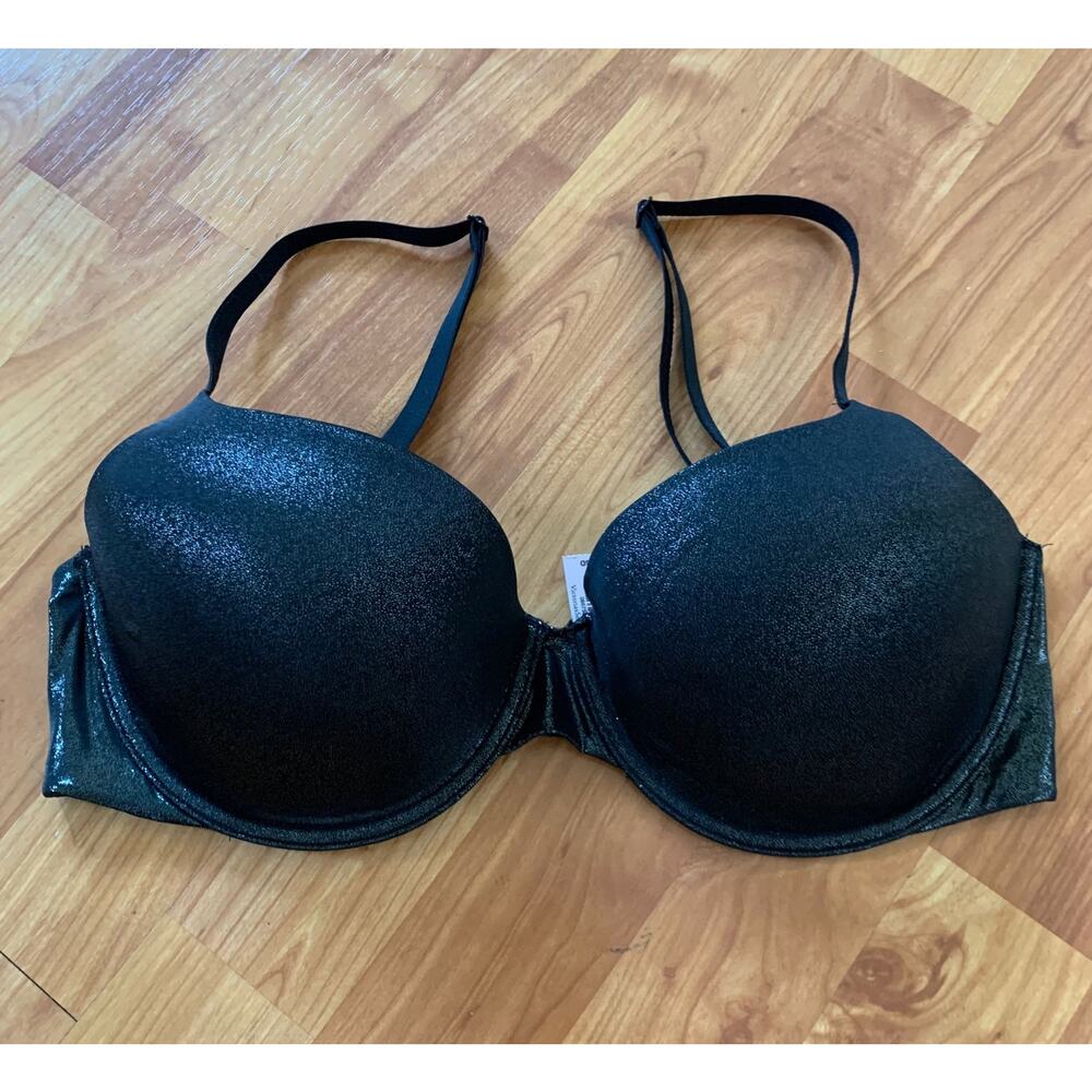 Victoria’s‎ Secret Black Shinny Bra NWT